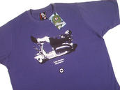 View Item New Stomp Lazy Sunday Scooter Mod Parka T Shirt Navy Bl