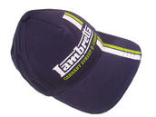 View Item New Lambretta Mod Twin Stripe Baseball Hat Cap Navy Blu