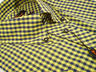View Item New Ben Sherman Mod Gingham Check Shirt Yellow Navy 