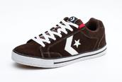 View Item New Converse Star Chevron Rune Trainer Suede Brown 