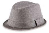 View Item Atlantis Faghen Winter Weight Mod Trilby Hat Grey 