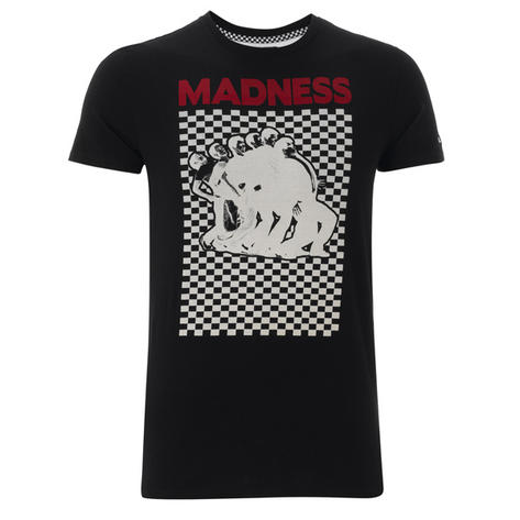 New Ben Sherman Madness Walk Ltd Ed T Shirt Black  Preview