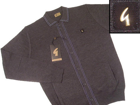 New Gabicci Vintage Saddle Stitch Collar Cardigan Preview