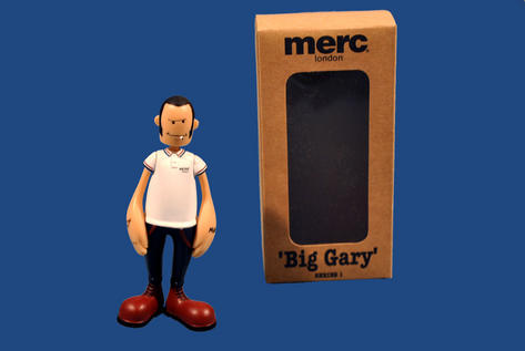 New Merc Big Gary Skinhead Skin Figure Doll Preview
