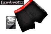 View Item New Lambretta Big Logo Boxer Trunks Pants Black S M L