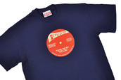 View Item New A-non Studio 1Ska Record Label T Shirt Navy Blue