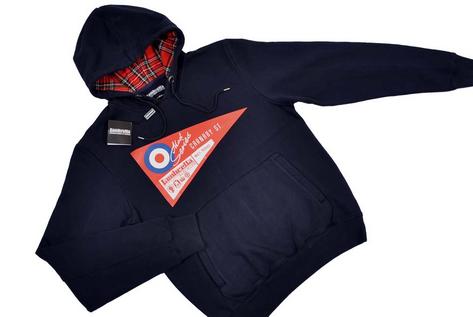 New Lambretta Mod Series Beat Generation Hoody Navy Blu Preview