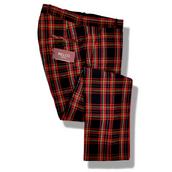 View Item Relco Mod Retro Punk Sta Press Fit Stewart Tartan Check Trousers 