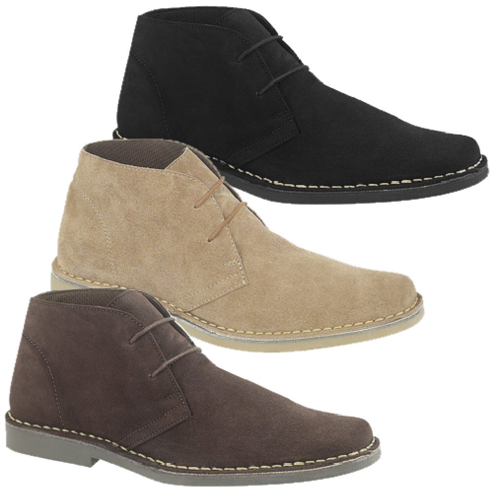 laced desert boot