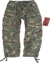 View Item Surplus Raw Vintage Airborne Combat Trousers WOODLAND CAMO