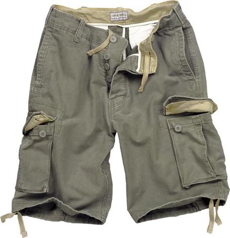 New Raw Vintage Cargo Shorts OLIVE Preview