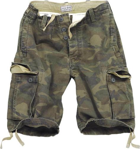 New Raw Vintage Cargo Shorts WOODLAND CAMO Preview