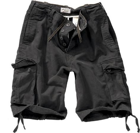 New Raw Vintage Cargo Shorts BLACK Preview