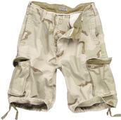 View Item New Raw Vintage Cargo Shorts DESERT CAMO sz L 36 waist