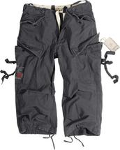 View Item New Engineer Vintage Washed 3/4-Pants BLACK sz L 36 w