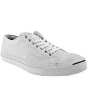 View Item Converse Jack Purcell Leather Ox  Low Classic Trainer Shoe 