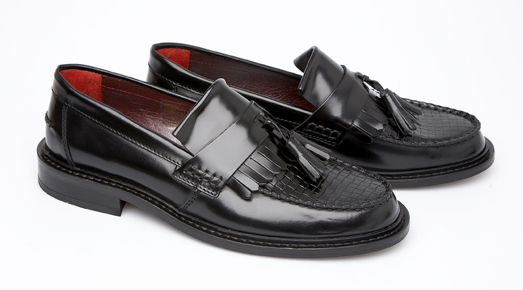 Delicious Junction Ladies Womens Solatio Basket Weave Tassel Loafers