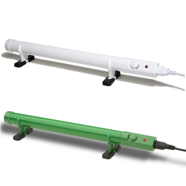 Slimline Electric Tube Heaters with built-in Thermostat, IP44 Tubular Hylite Eco