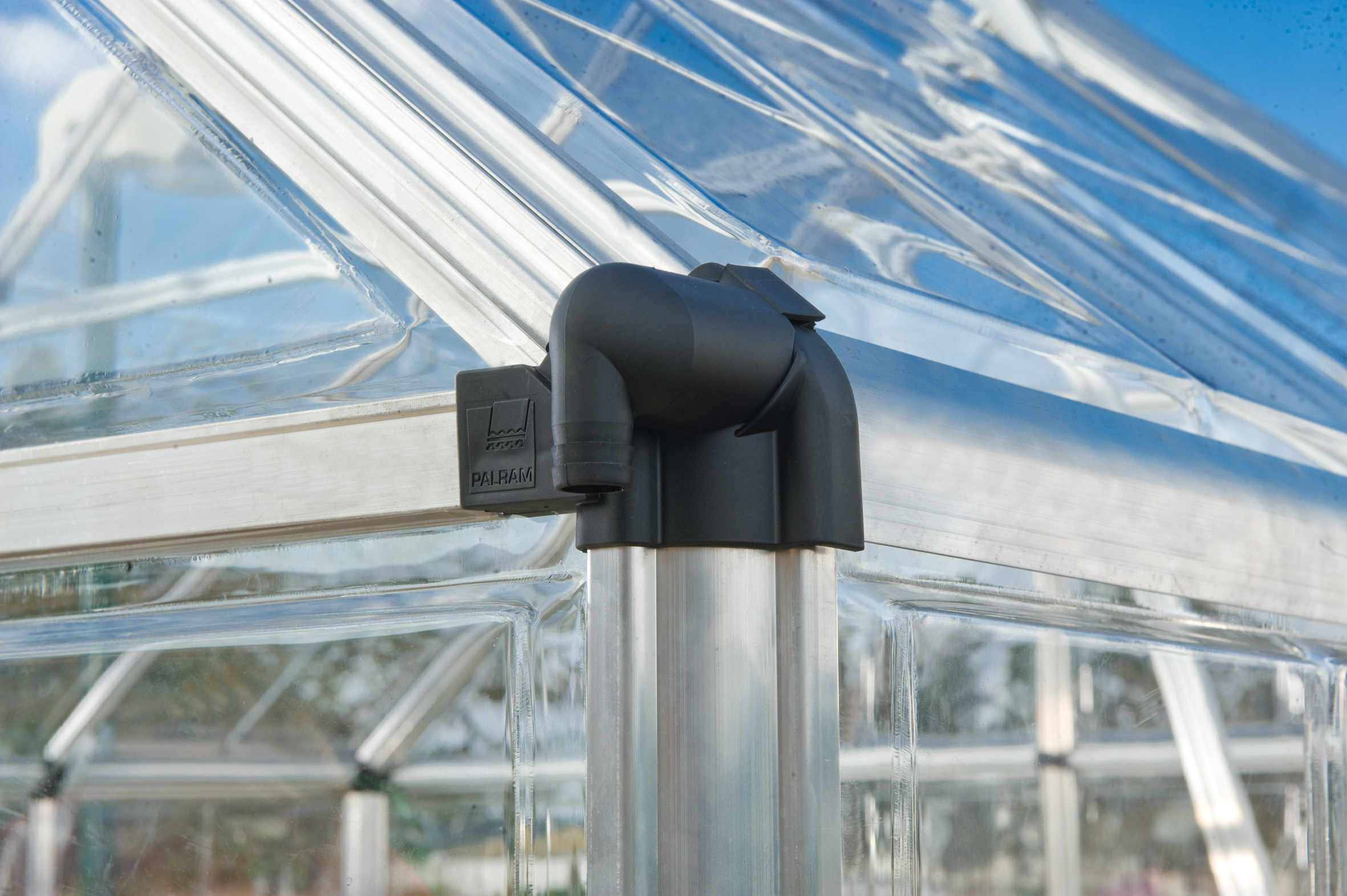 Palram Snap n Grow 6x8 Polycarbonate Aluminium Greenhouse eBay