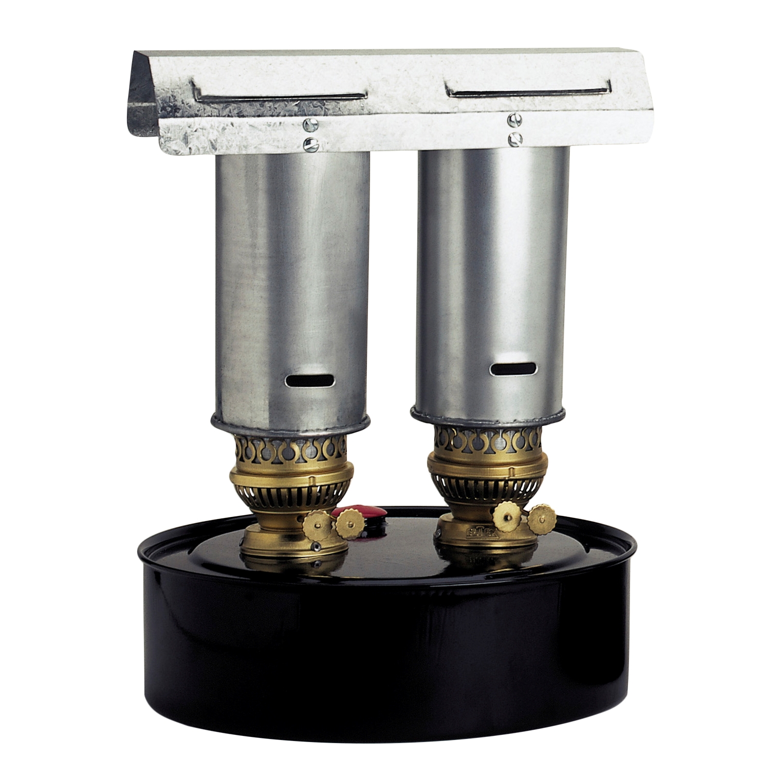 Twin Burner Paraffin Greenhouse Heater, Double Chimney, Ideal for an