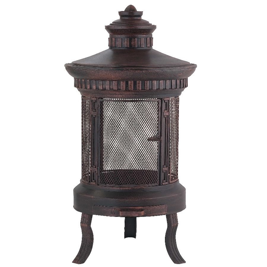 5ft CAST IRON DELUXE ROUND FIRE PIT eBay