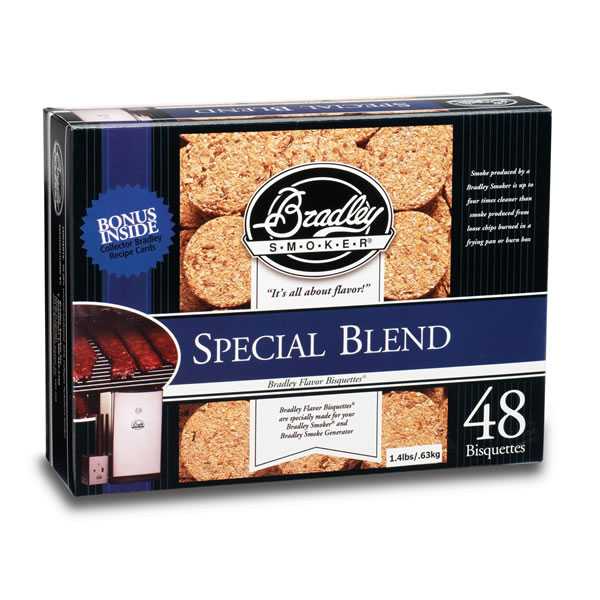 BRADLEY SMOKER FLAVOUR BISQUETTES