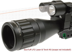 GunTuff LF2 Torch and Laser system [1" Scopes upto 50mm with PX] Preview