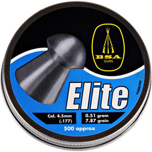 BSA Elite High Crown Domed Head Pellets [.177][7.87gr][500] Preview