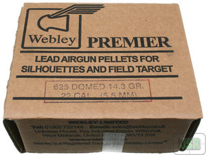Crosman Premier Domed Pellets [.22][14.3Gr] [625 Card Box] 022DB Preview