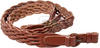 View Item DeLuxe Italian Dark Leather Plaited / Basket Weave Sling
