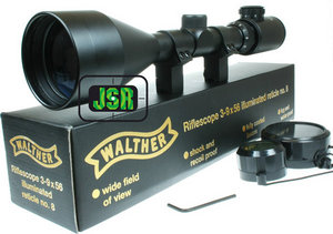Walther 3-9x56 Illuminated With Mounts Preview