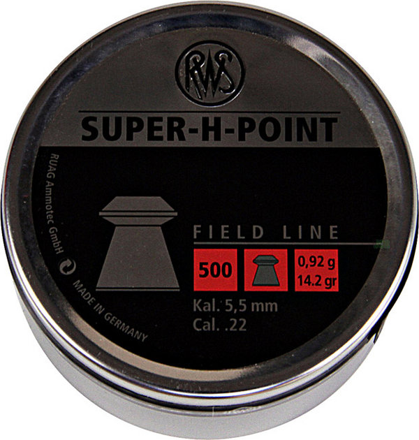 View Item RWS Super Hollow Point Pellets [.22] [500] 213 66 86