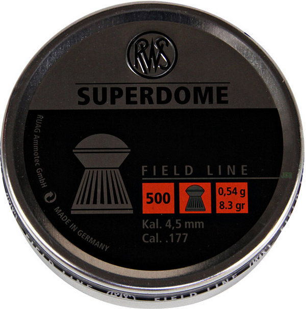 View Item RWS Super Dome Pellets [.177][8.3gr] [500] 213 67 91