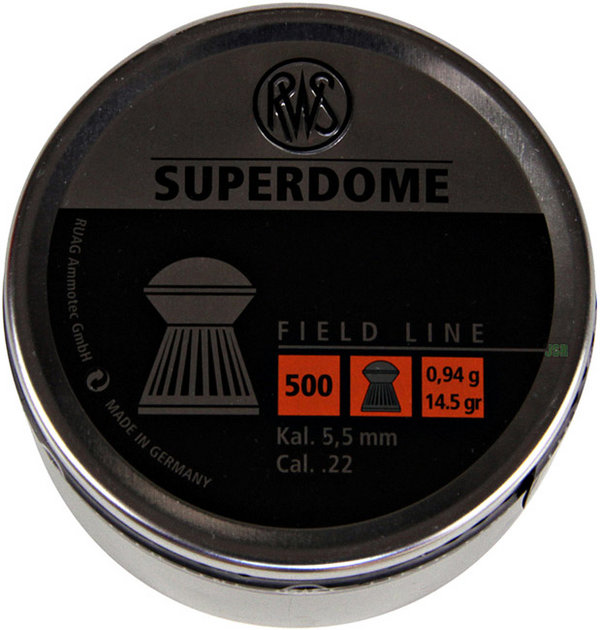 View Item RWS Super Dome Pellets [.22] [500] 213 68 05