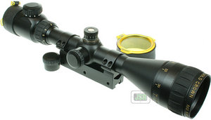 Nikko Stirling Gold Crown Airking 3-9x42 Illuminated PX Adj Riflescope & 1 Piece Mount Preview