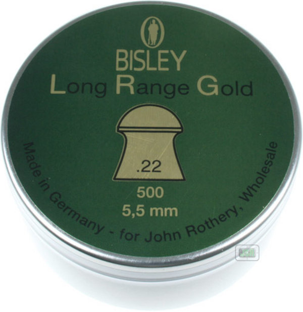 View Item Bisley Long Range Gold Pellets [.22][5.50] [500]