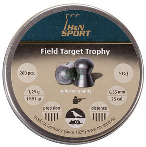 H&N Field Target Trophy Pellets [.25][6.35][200] Preview