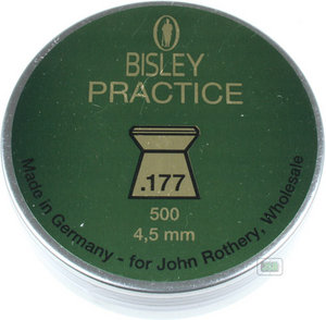 Bisley Practice Flathead Pellets [.177][4.50] [500] Preview