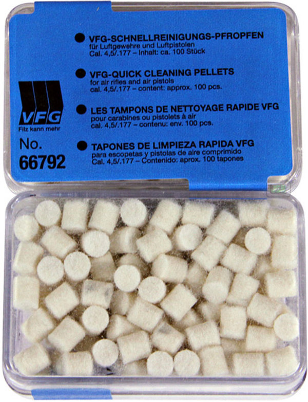 View Item VFG Quick Cleaning Felt Cleaning Pellets [.177] [100] 66792