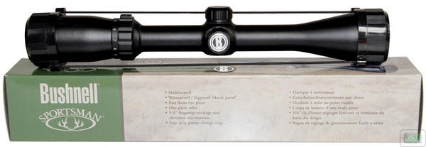 View Item Bushnell Sportsman 3-9x40 Matt Finsh Riflescope 723940M