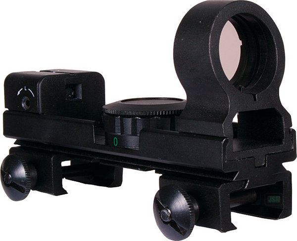 View Item NcStar Compact Red / Green Dot [BLACK] Fits 11mm and Weaver Rails - DAB