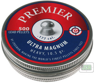 Crosman Premier Ultra Magnum Domed Pellets [.177][10.5gr] [500 Tin] 6-LUM77 Preview