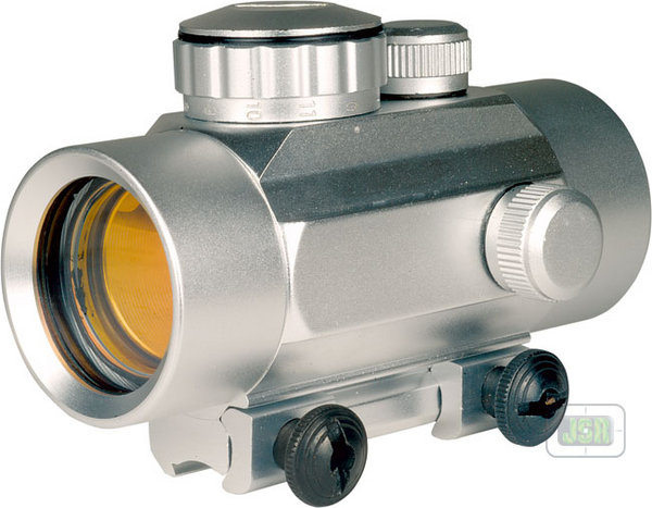 View Item JSR 30mm Red Dot Sight  - Built In Mount [Silver]