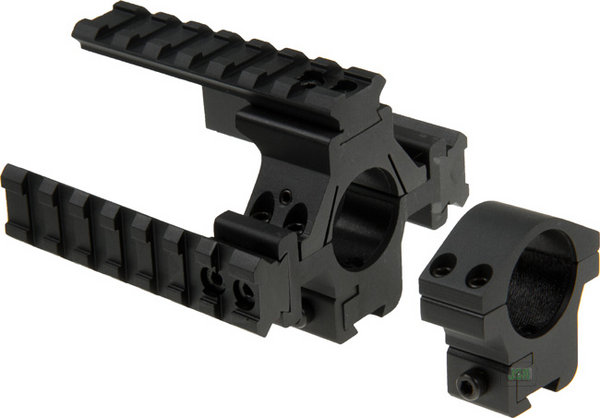 View Item JSR Trident System Medium Mount Set [Up to 45mm 1" Tube]
