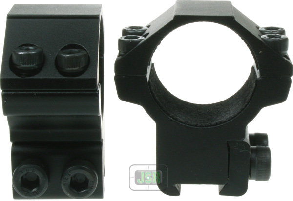 View Item Accushot 2 Piece Mounts Double Clamp 1" [45mm] [M4]