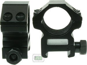 Accushot 2 Piece Mounts Double Clamp 1" [WEAVER] [45mm] [M4] Preview