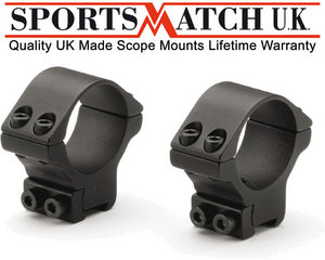 Sportsmatch TO35C 30mm Tube 2 Piece Double Clamp Mounts 44mm Preview