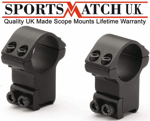View Item Sportsmatch HTO8C 2 Piece Double Clamp 1" Mounts 56mm