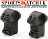 View Item Sportsmatch HTO8C 2 Piece Double Clamp 1" Mounts 56mm