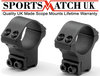 View Item Sportsmatch HTO36C 30mm Tube 2 Piece Double Clamp Mounts 56mm